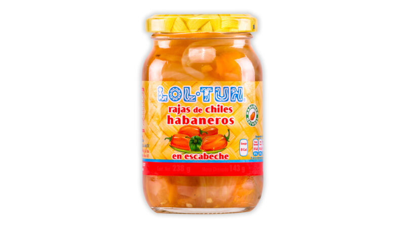 Rondelles de Chile Habanero 230g